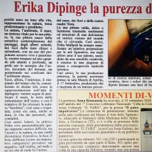 Erika dipinge la purezza del creato by Salvatore Lo Noce